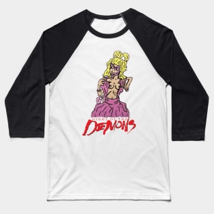 NIGHT OF THE DEMONS Baseball T-Shirt